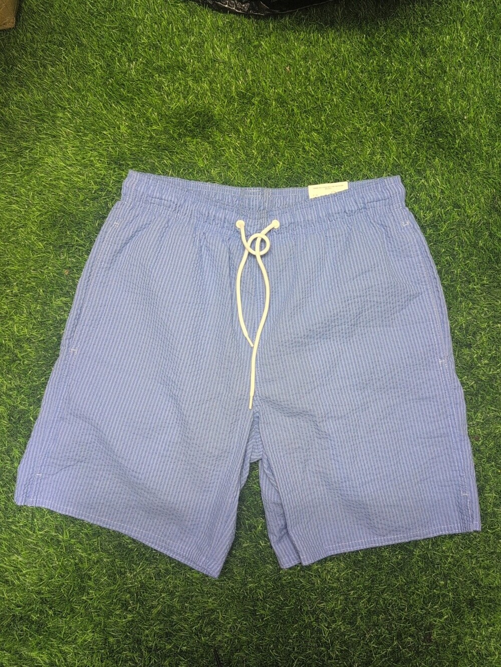 Men's St Johns Bay Light Blue Swim Shorts Size Small